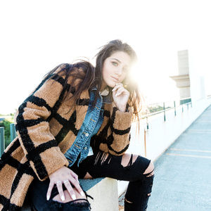 nvlt berber plaid coat